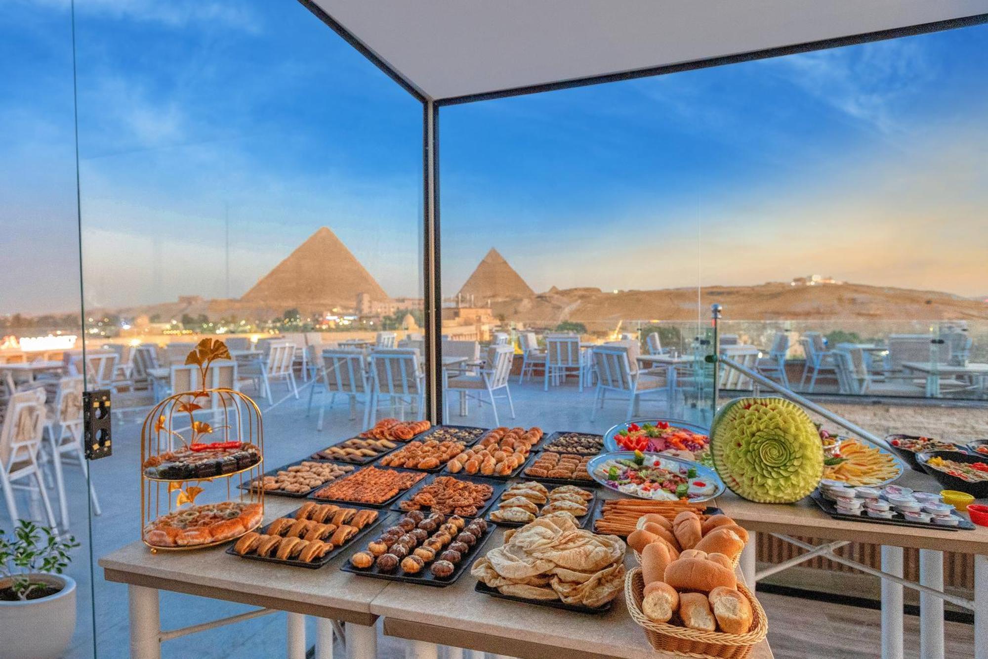 Gaia Pyramids Hotel Kafret el-Gabal Kültér fotó