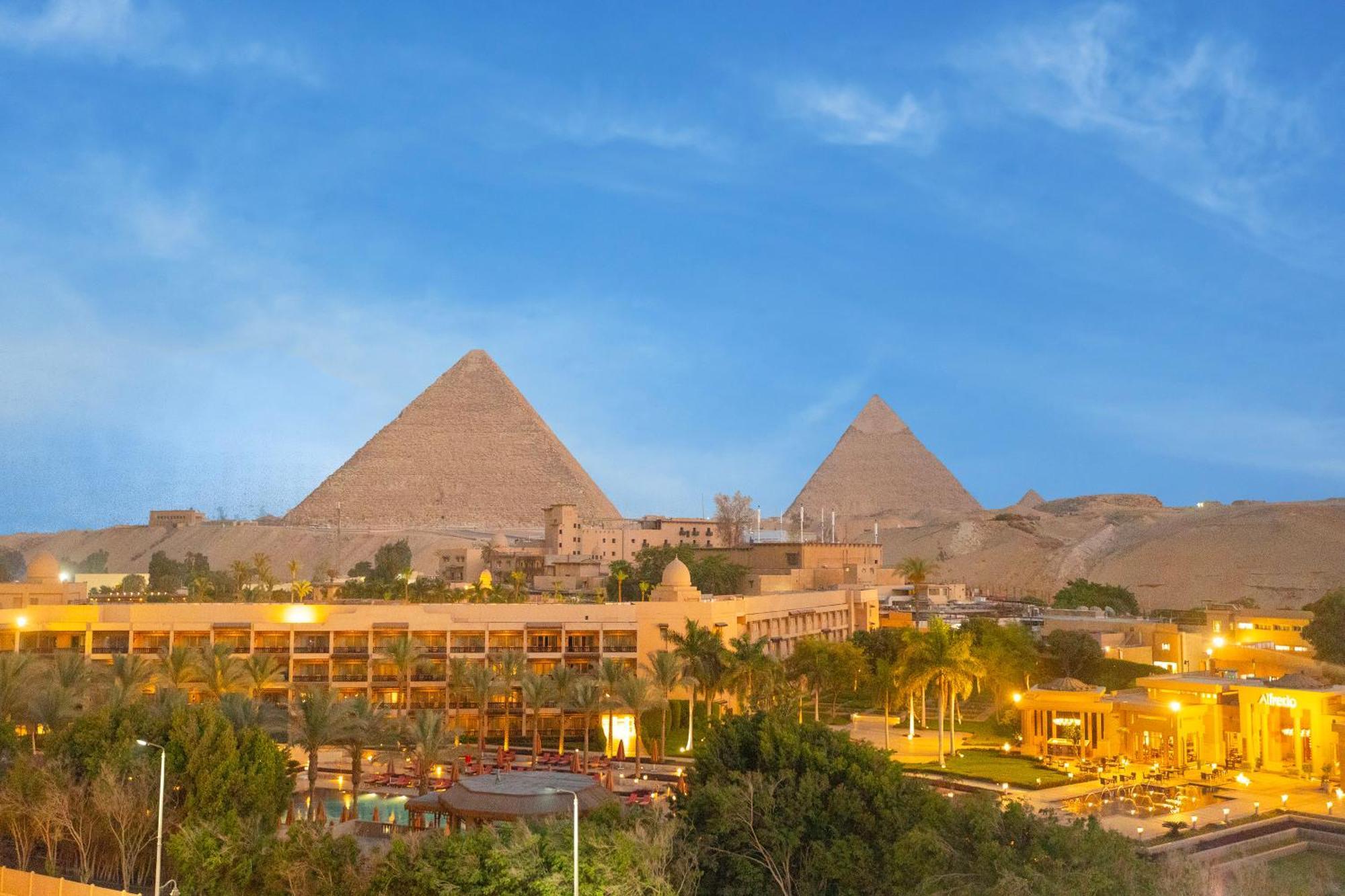 Gaia Pyramids Hotel Kafret el-Gabal Kültér fotó