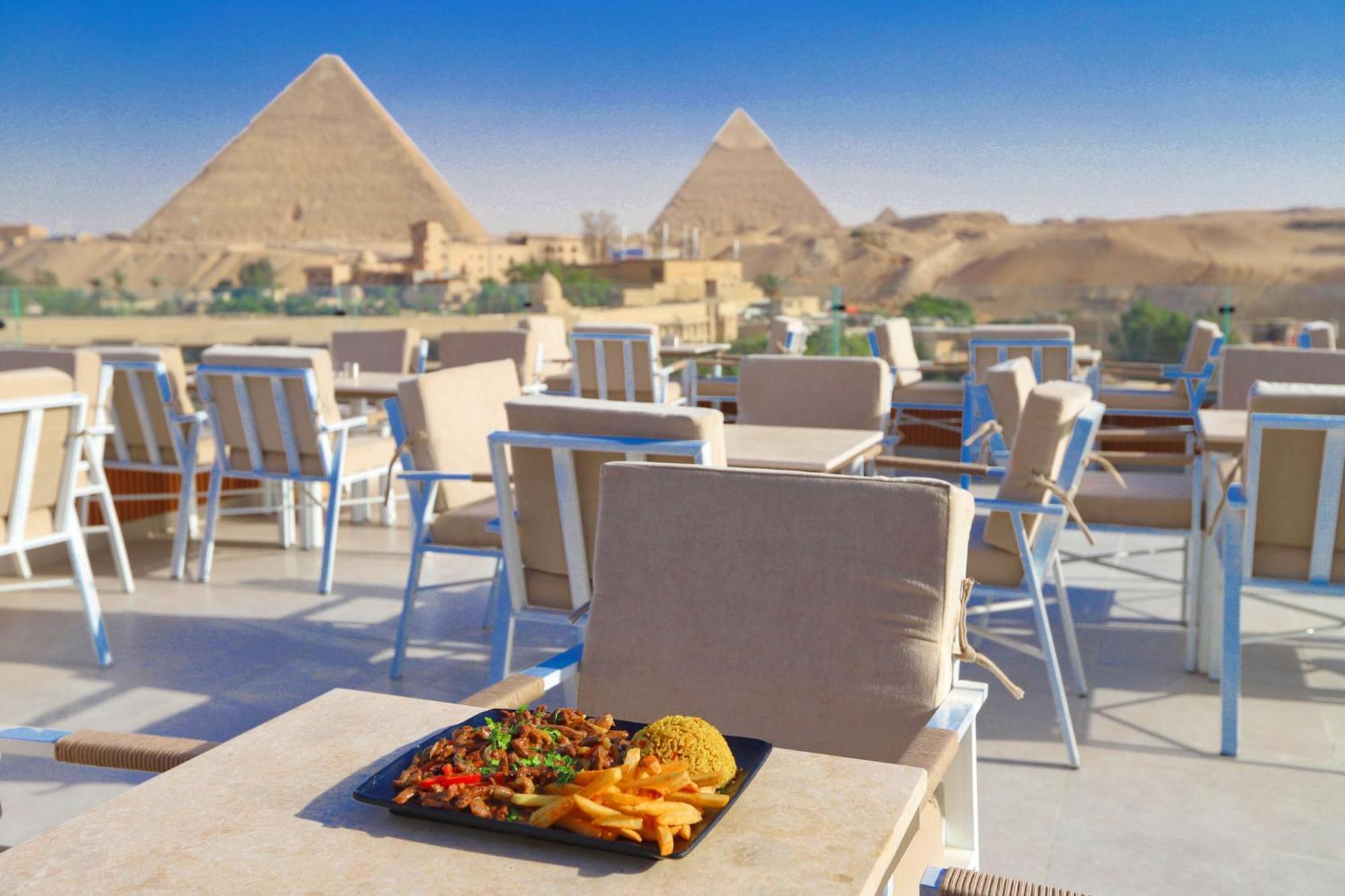 Gaia Pyramids Hotel Kafret el-Gabal Kültér fotó