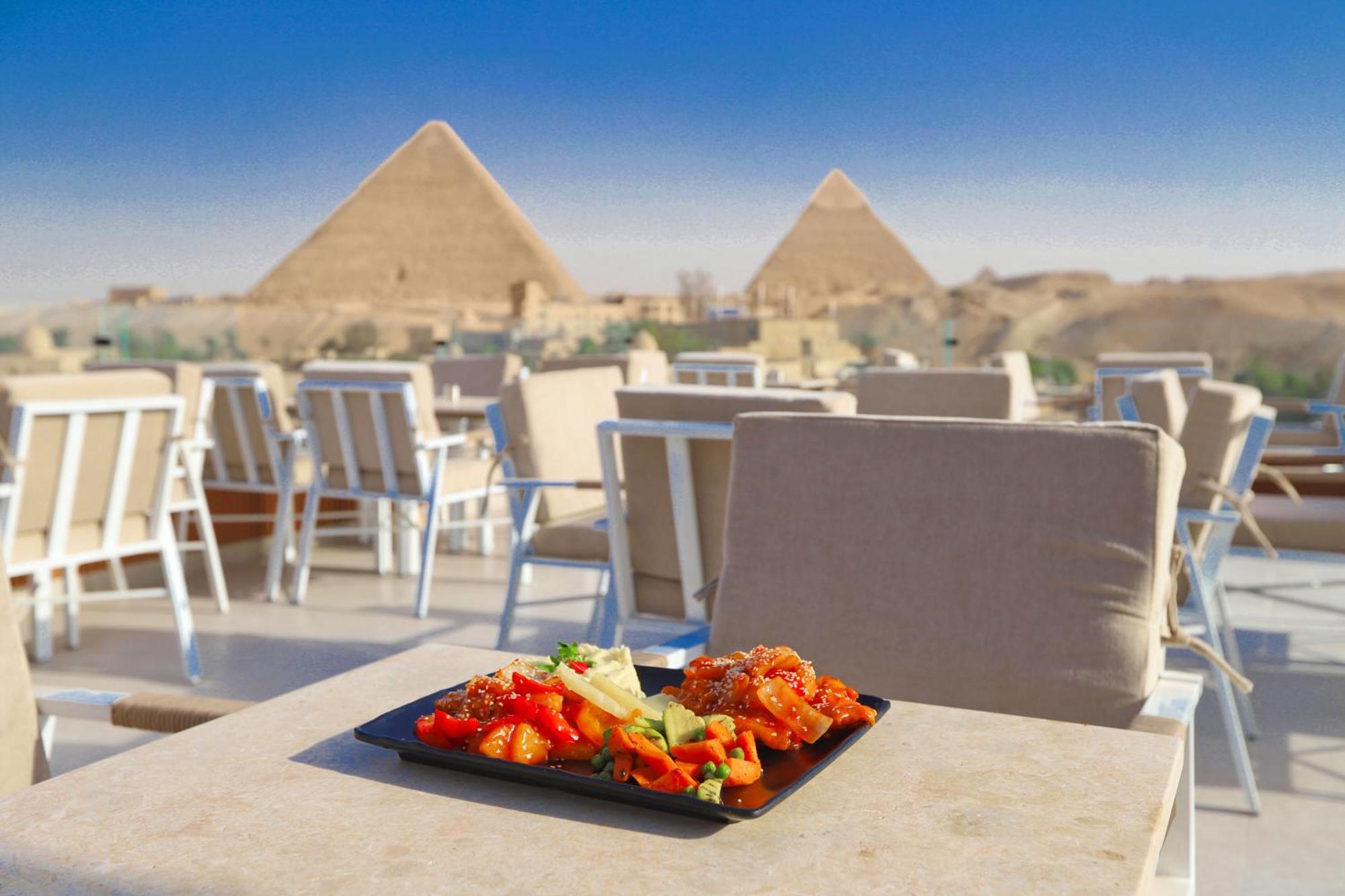 Gaia Pyramids Hotel Kafret el-Gabal Kültér fotó