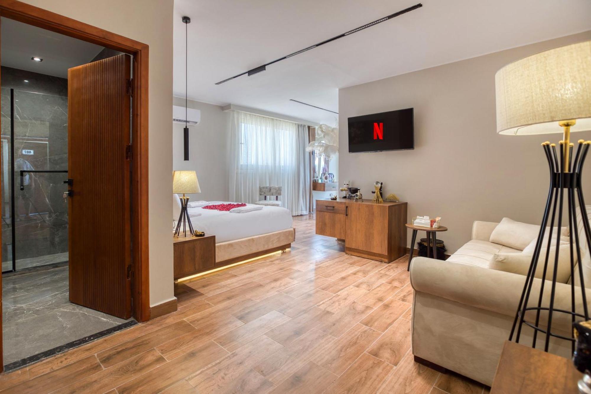 Gaia Pyramids Hotel Kafret el-Gabal Kültér fotó