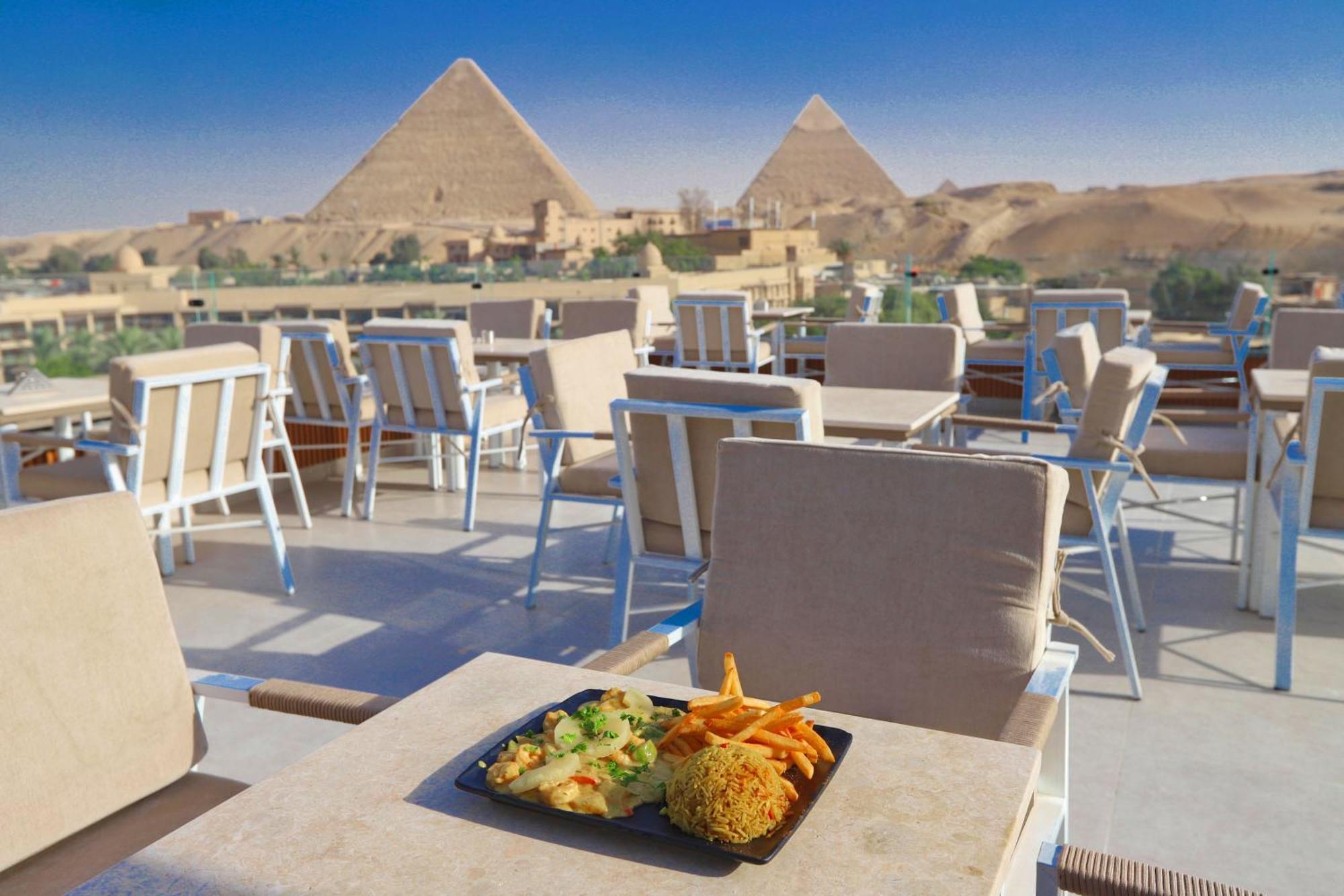 Gaia Pyramids Hotel Kafret el-Gabal Kültér fotó