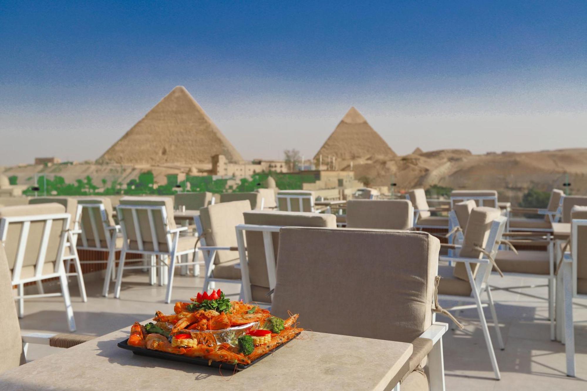 Gaia Pyramids Hotel Kafret el-Gabal Kültér fotó