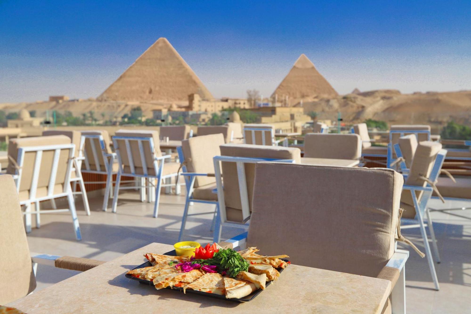Gaia Pyramids Hotel Kafret el-Gabal Kültér fotó