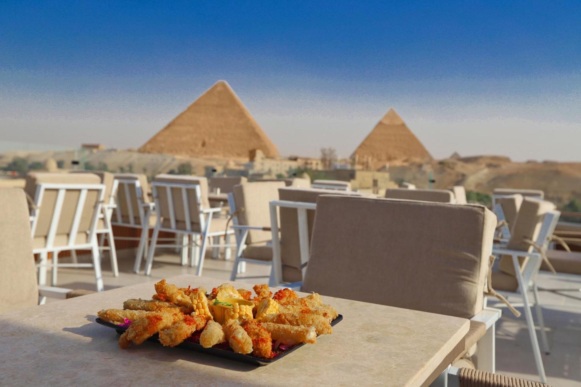 Gaia Pyramids Hotel Kafret el-Gabal Kültér fotó