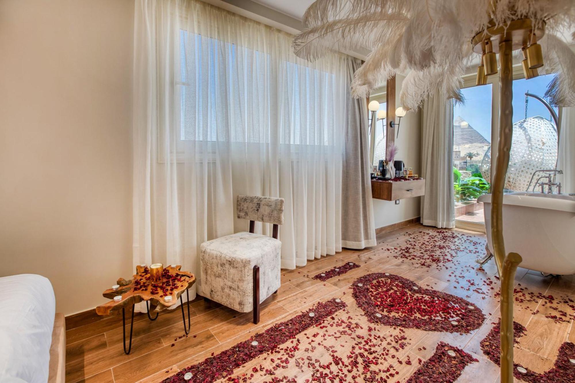 Gaia Pyramids Hotel Kafret el-Gabal Kültér fotó