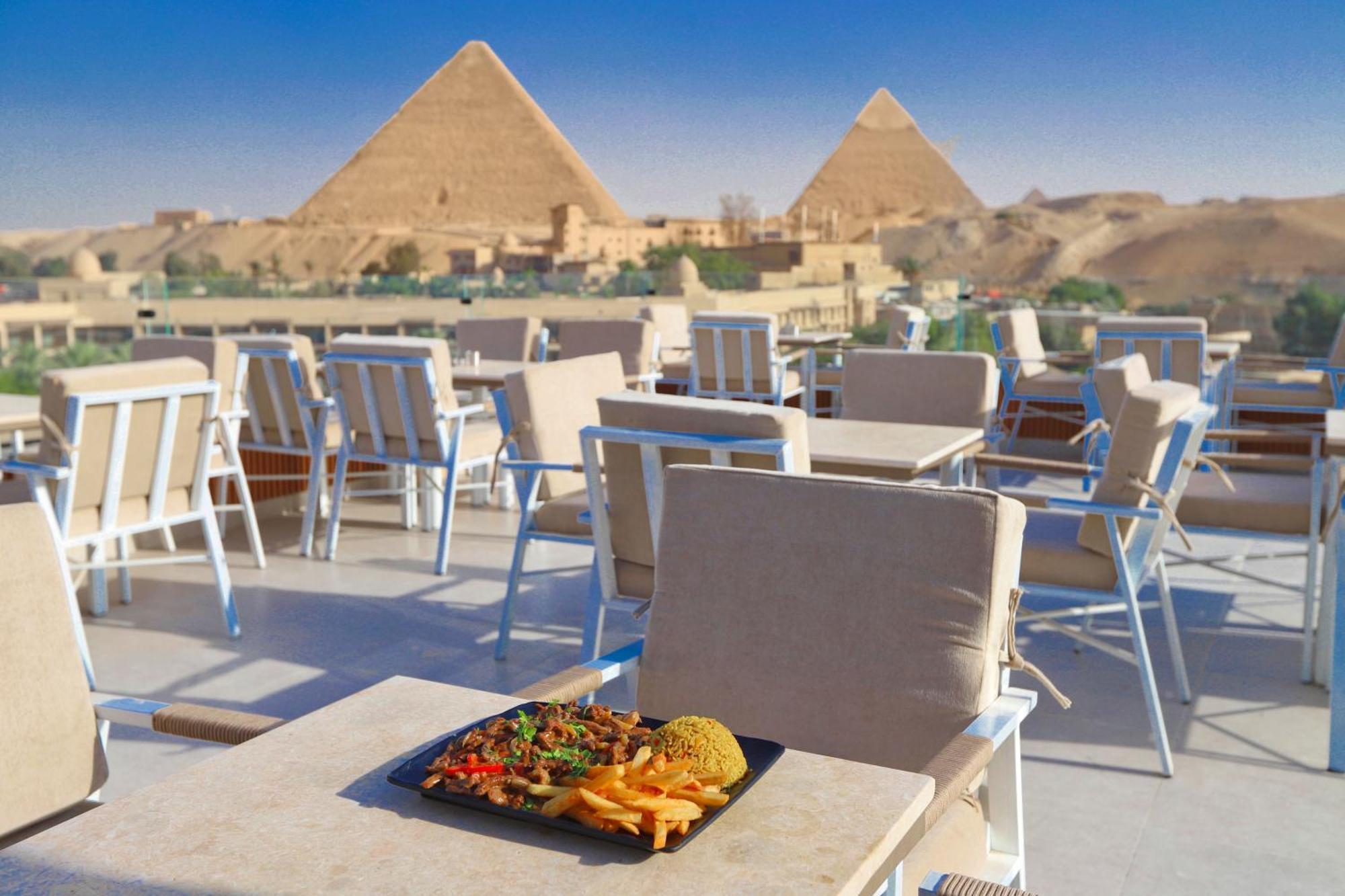 Gaia Pyramids Hotel Kafret el-Gabal Kültér fotó