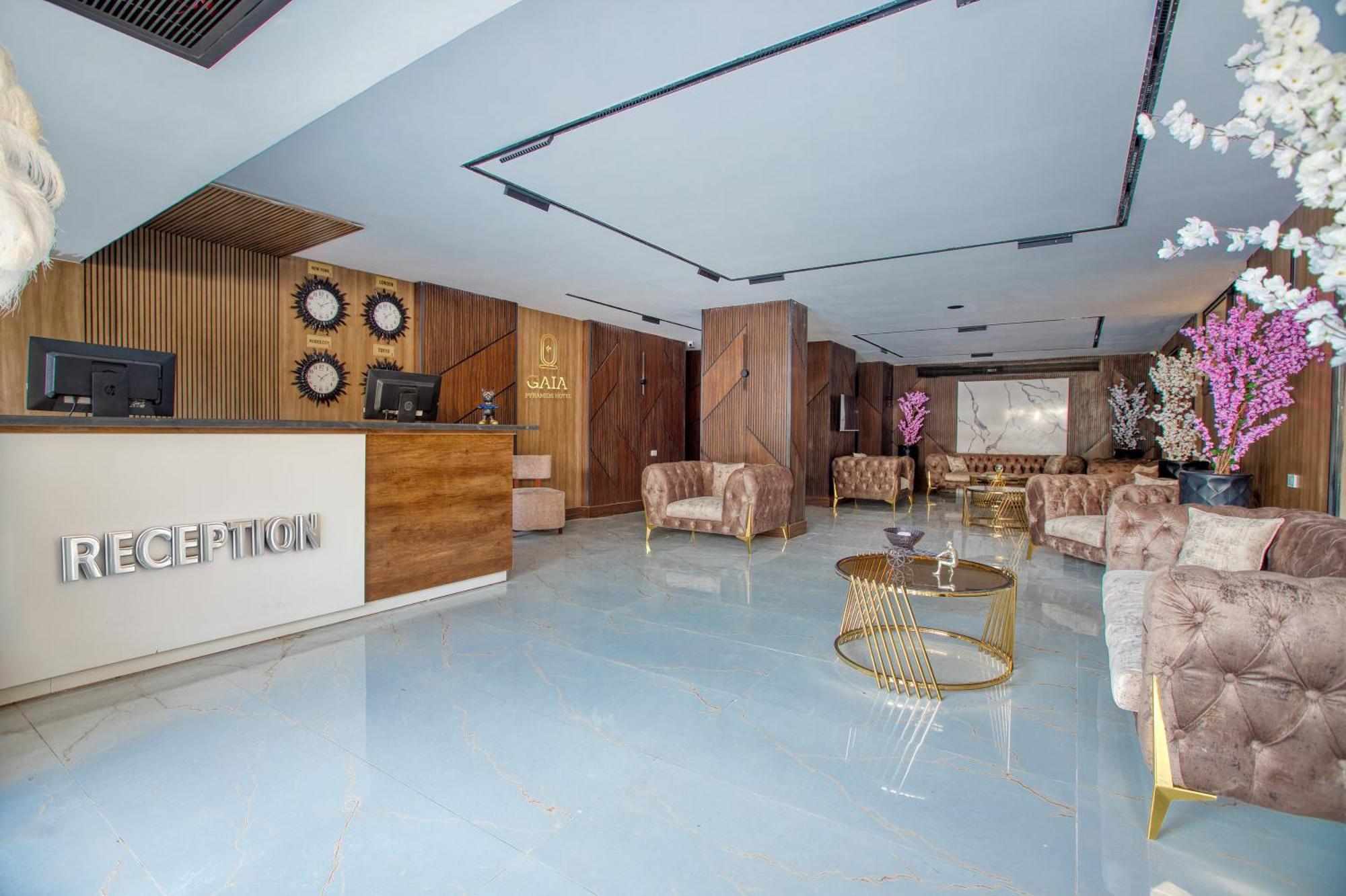 Gaia Pyramids Hotel Kafret el-Gabal Kültér fotó