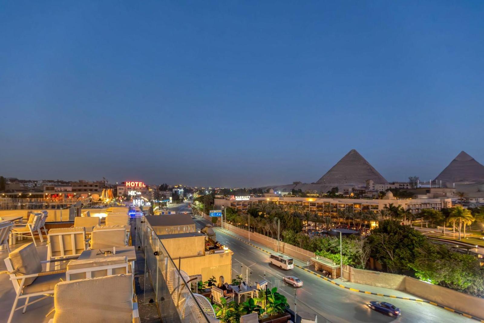 Gaia Pyramids Hotel Kafret el-Gabal Kültér fotó