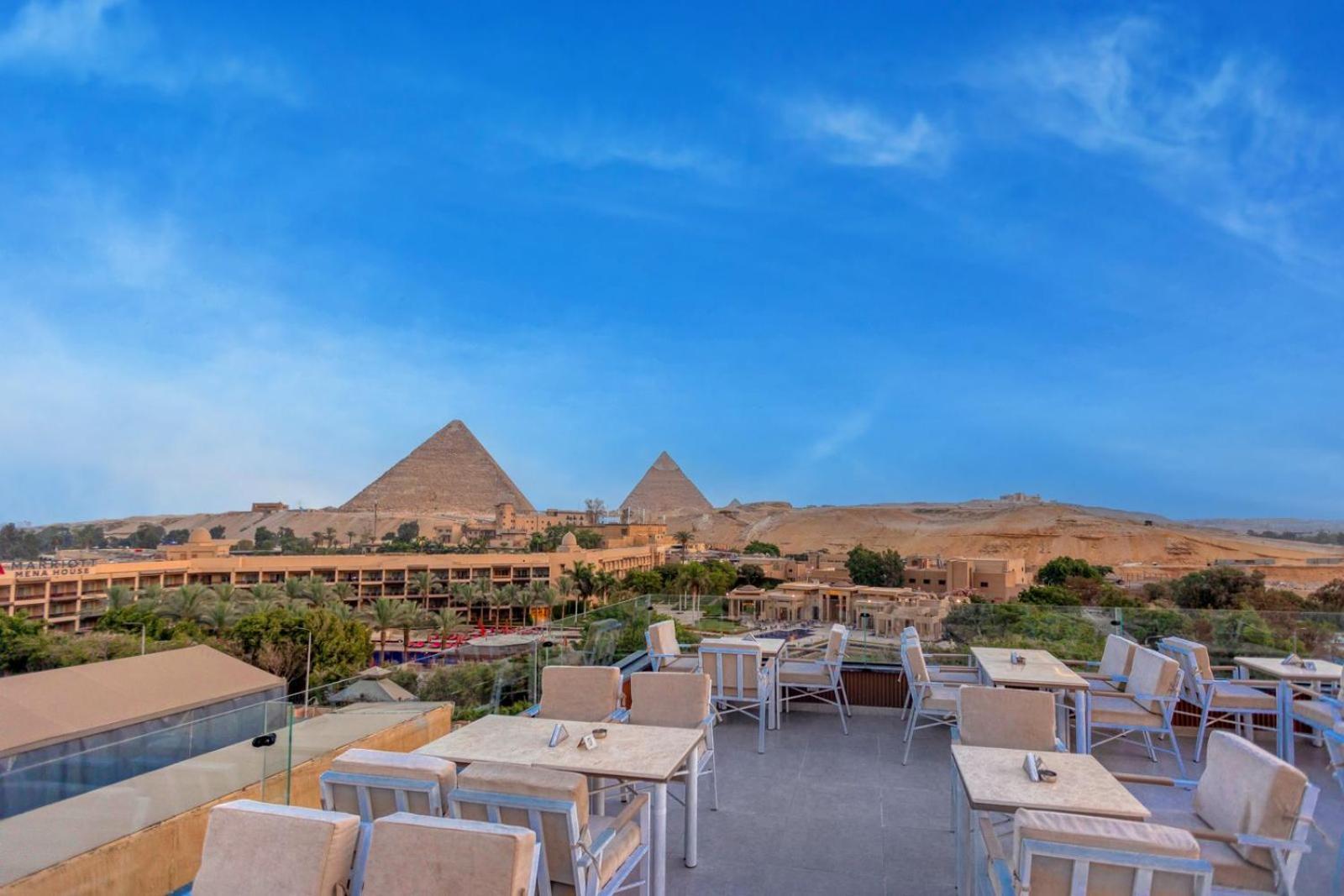 Gaia Pyramids Hotel Kafret el-Gabal Kültér fotó