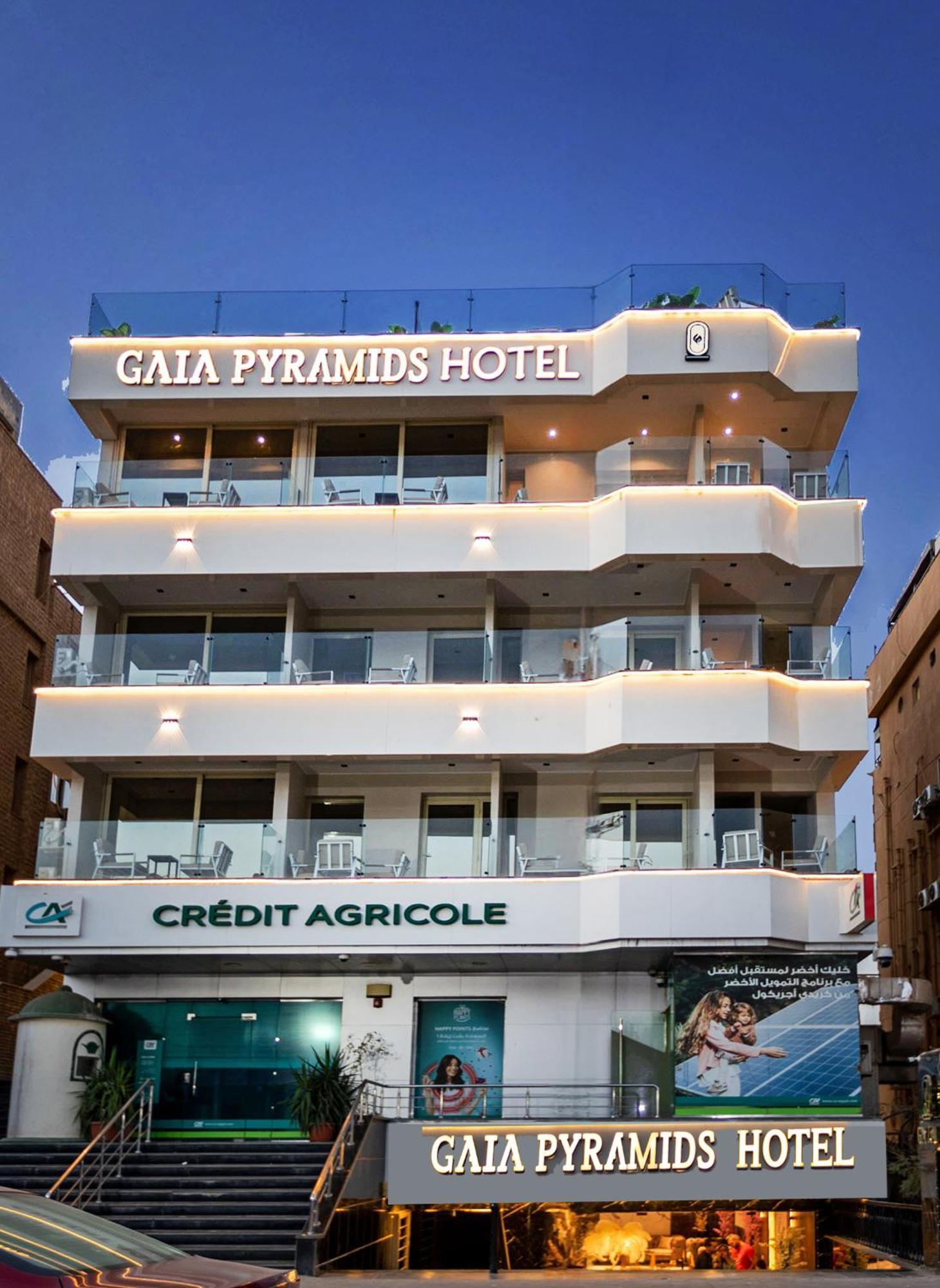 Gaia Pyramids Hotel Kafret el-Gabal Kültér fotó