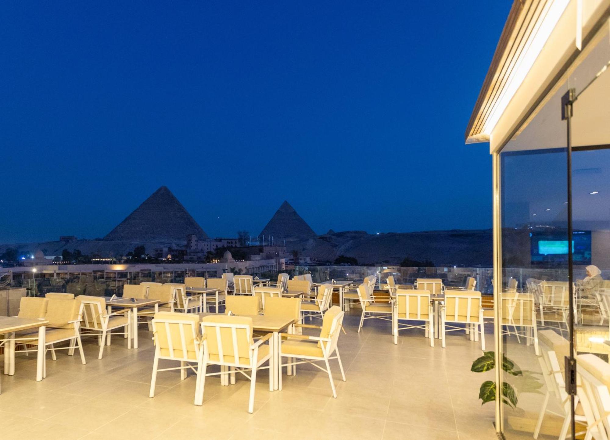 Gaia Pyramids Hotel Kafret el-Gabal Kültér fotó