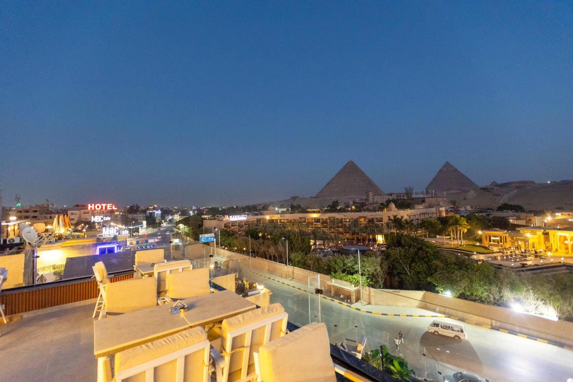 Gaia Pyramids Hotel Kafret el-Gabal Kültér fotó